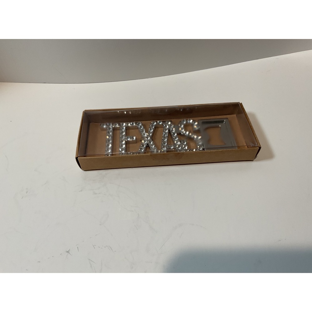 Thirstystone Texas Rhinestone Decorative Bottle Opener New In Box